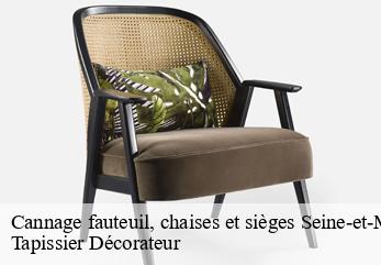 Cannage fauteuil, chaises et sièges 77 Seine-et-Marne  Tapissier Décorateur