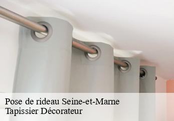 Pose de rideau 77 Seine-et-Marne  Tapissier Décorateur