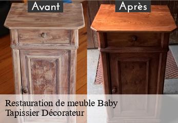 Restauration de meuble  baby-77480 Tapissier Décorateur