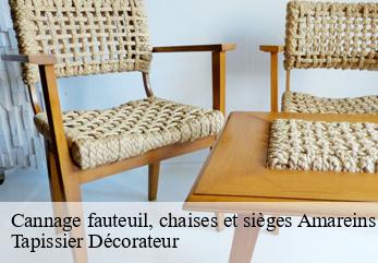 Cannage fauteuil, chaises et sièges  amareins-01090 Tapissier Décorateur