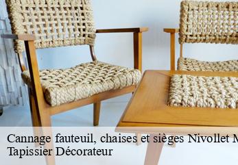 Cannage fauteuil, chaises et sièges  nivollet-montgriffon-01230 Tapissier Décorateur