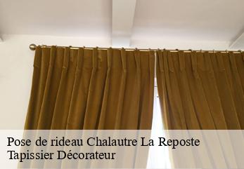 Pose de rideau  chalautre-la-reposte-77520 Tapissier Décorateur