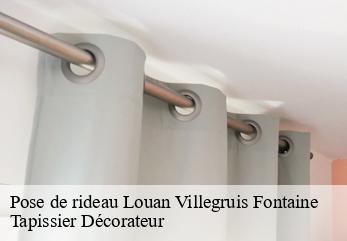 Pose de rideau  louan-villegruis-fontaine-77560 Tapissier Décorateur